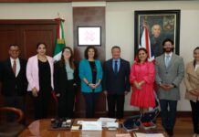 Se reúne Julio Menchaca con embajadora del Reino Unido