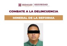 Detiene SSPH a presunto responsable de cuatro homicidios en Mineral de la Reforma