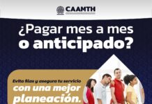 CAAMTH invita a usuarios a participar en el pago anticipado 2025