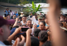 “No están solos”, afirma Sheinbaum; Julio Menchaca acelera apertura de caminos