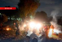 Exigen solución a problemas de la Presa Endhó; máquinas detenidas por falta de combustible