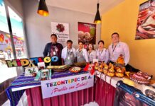 Tezontepec de Aldama promueve su gastronomía en la Feria de San Francisco Pachuca 2025