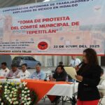 Tepetitlán fortalece vínculos laborales con la instalación del Comité Municipal de CATEM