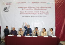 Se inaugura en Tula Centro Regional para la Prevención y Calidad Ambiental