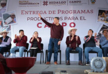 Julio Menchaca respalda a productoras y productores del Valle de Tulancingo