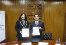 Firma SADER Hidalgo convenio con la FES Aragón de la UNAM