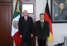 Julio Menchaca refuerza relación entre Hidalgo y Alemania