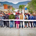 Emanuel Hernández inaugura pavimentación de cuatro calles en Dios Padre: «Cuando gobierno y gente jalan parejo, se nota»