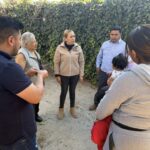 Supervisa Tania Valdez avance de obra y atiende peticiones ciudadanas en San Juan Otlaxpa y San José Piedra Gorda