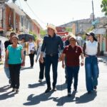 Tras 84 años de espera, Tula pavimenta calle histórica en San Lucas Teacalco