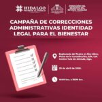 Tula de Allende convoca a jornada de regularización de identidad jurídica