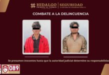 Seguimiento del C5i deriva en aseguramiento de generadores de violencia en Tezontepec de Aldama
