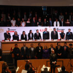 Reafirma Julio Menchaca compromiso con la educación, durante informe del Rector de la UAEH