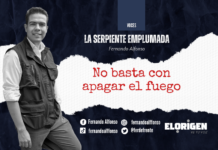 No basta con apagar el fuego