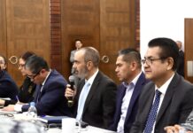 Hidalgo refuerza la coordinación interestatal en la Mesa de Paz con Puebla, Veracruz, Tlaxcala y Morelos