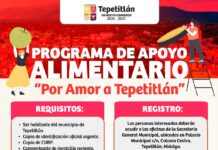 Gobierno Municipal de Tepetitlán emite convocatoria para Programa de Apoyo Alimentario