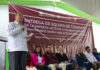 Natividad Castrejón realiza gira de trabajo por escuelas de Tepeji del Río