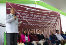 Natividad Castrejón realiza gira de trabajo por escuelas de Tepeji del Río