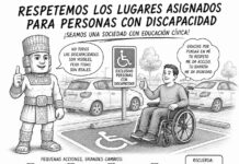 No es un lugar más cerca; es un derecho, no un privilegio. ¡Respetemos los espacios asignados!