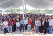¡Llega el apoyo a los hogares! Yocelyn Tovar entrega los primeros apoyos alimentarios en Atotonilco.