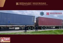 Recuperan 64 toneladas de vino robadas en carretera federal