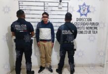 Mando coordinado atrapa al roba Oxxos de Atotonilco De Tula