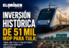 Tren, Río Tula y colectores detonan inversiones por más de 51 mil mdp en Tula