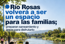 Río Rosas volverá a ser un espacio para las familias; preparan saneamiento y áreas para disfrutarlo