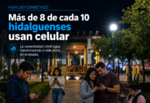 Más de 8 de cada 10 hidalguenses usan celular; Hidalgo se aleja de los estados con mayor rezago