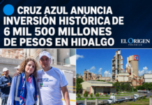 Cruz Azul anuncia inversión histórica de 6 mil 500 millones de pesos en Hidalgo