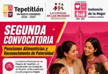 Segunda convocatoria para acompañamiento en pensiones alimenticias y reconocimiento de paternidad