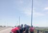 Policías municipales de Tula, bomberos y Protección Civil suman esfuerzos para retirar asfalto derramado