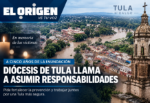 Diócesis de Tula llama a asumir responsabilidades a cinco años de la inundación