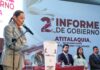 Claudia Sandoval rinde cuentas al pueblo, presenta su segundo informe de gobierno en Atitalaquia