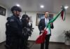 Cristhian Martínez lidera el tradicional Grito de Independencia ante miles de personas en Tula