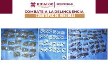SSPH descubre túnel y asegura laboratorio de drogas sintéticas en Hidalgo