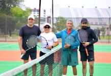 Nuevas canchas de tenis en Tula abren oportunidades para que brille el talento local