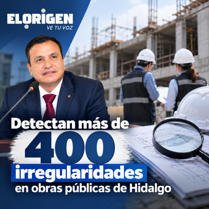 Detectan más de 400 irregularidades en obras públicas