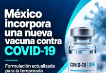Ya está disponible en México la vacuna actualizada contra COVID-19 para esta temporada