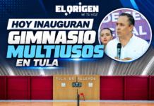 Hoy inauguran gimnasio multiusos en Tula; Cristhian Martínez fortalece la infraestructura deportiva