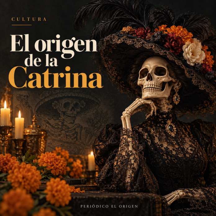 La Catrina elegante del Porfiriato