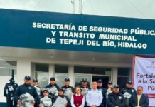 Tepeji del Río refuerza a su policía con drones patrullas y cámaras corporales