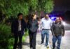 Claudia Sandoval supervisa de noche el alumbrado en El Cardonal para garantizar vialidades seguras